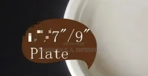 25 PCS Biodegradable Paper Plate Eco Friendly