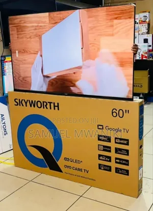 Skyworth 60" Qled Uhd Google Tv Hdr10+ Chromecast Latest 120hz
