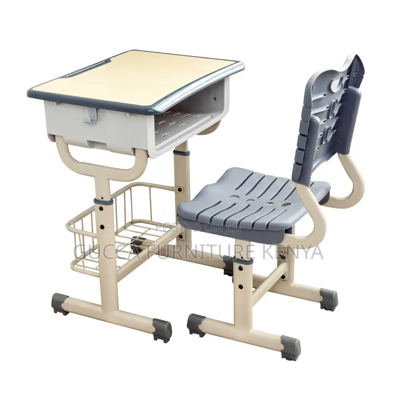 Modern Adjustable Kids Desk And Chair Set