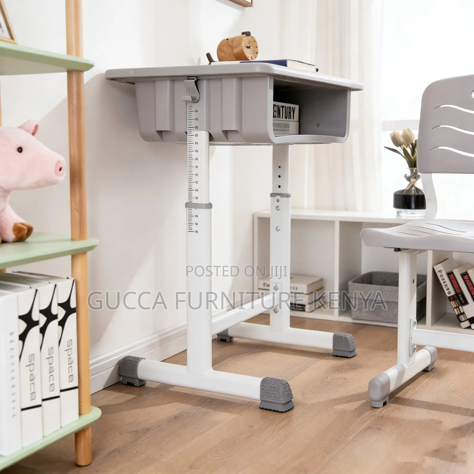 Modern Adjustable Kids Desk And Chair Set
