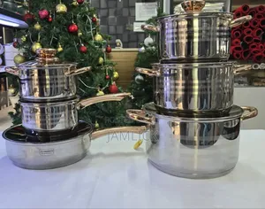 12pcs Stainless Steel Cookware Set - Rb