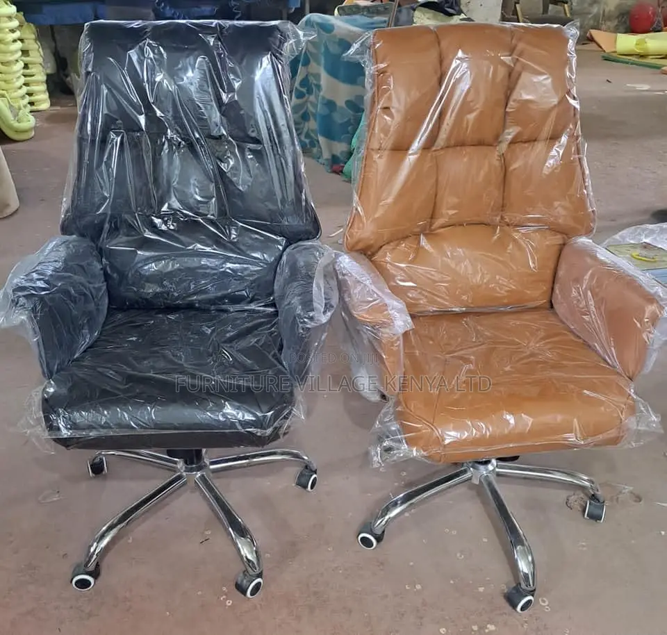 Office Chairs| Executive Orthopedic Leather Seat