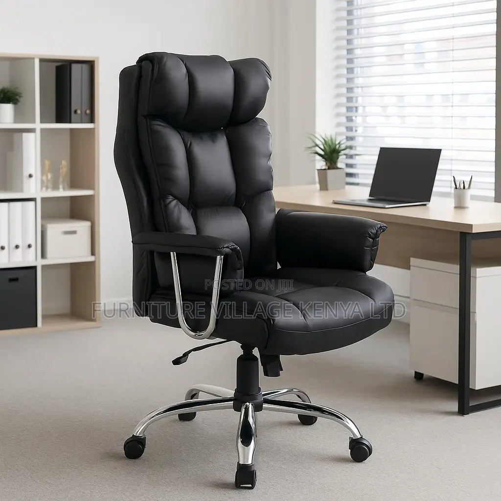 Office Chairs| Executive Orthopedic Leather Seat
