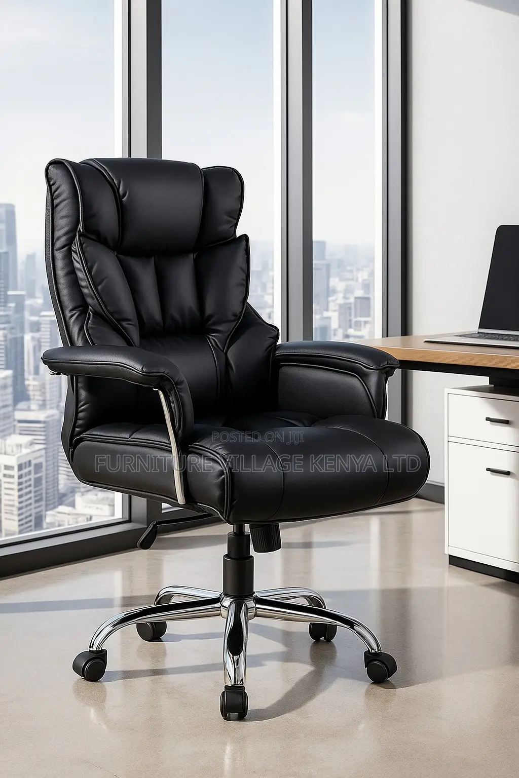 Office Chairs| Executive Orthopedic Leather Seat