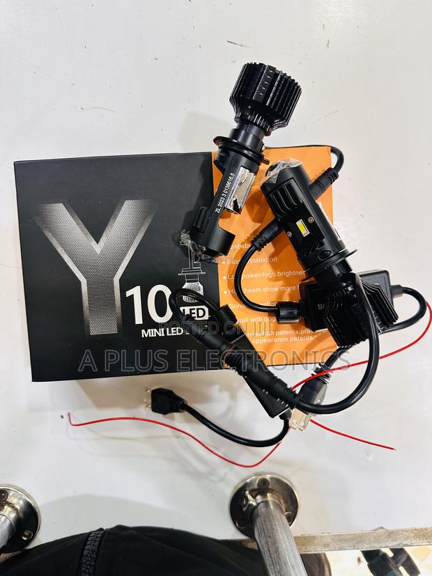 Y10 H7 Mini Projector Led Headlights Car - thumbnail 3