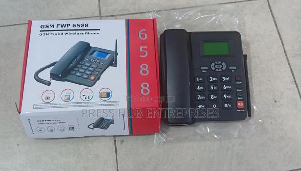GSM Fixed Wireless Phone, Model 6588** - main view