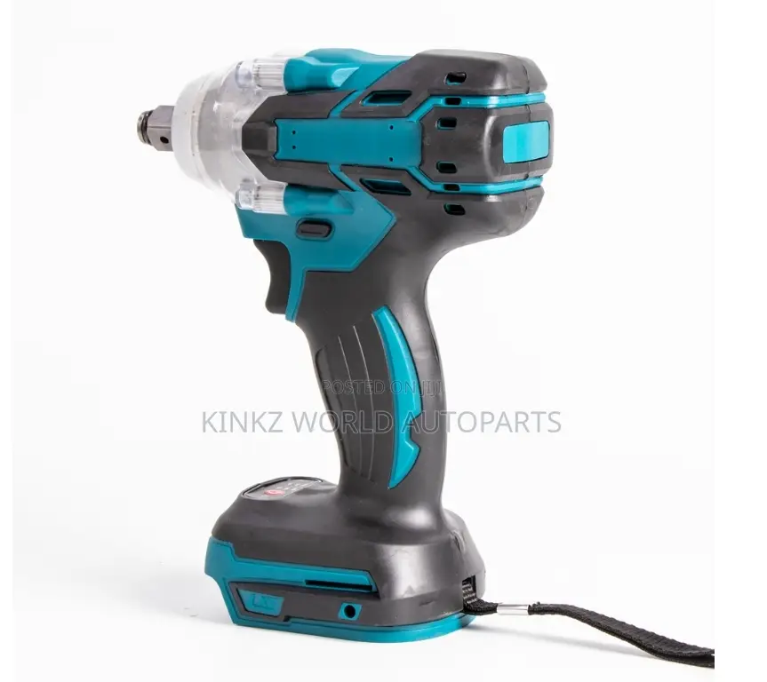Mechanic Tool Box 21v Electric Impact Wrench Brushless Torque Ratchet