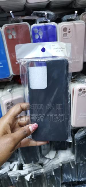 Vikax Plain Black Soft Silicone Case for Oneplus Nord Ce 2 5g - thumbnail 2