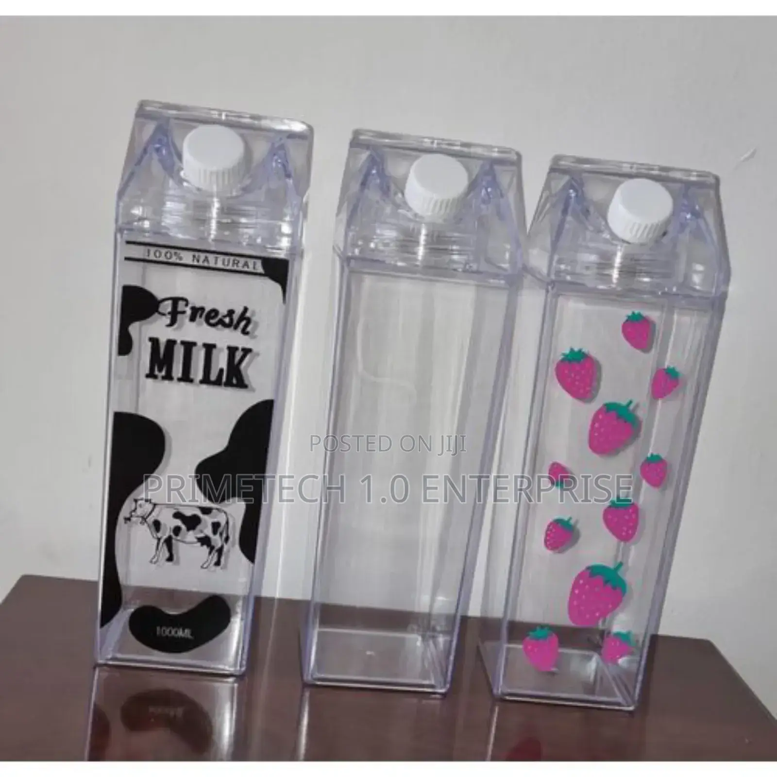Acrylic Milk Storage Bottles