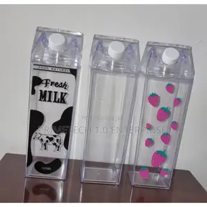 Acrylic Milk Storage Bottles