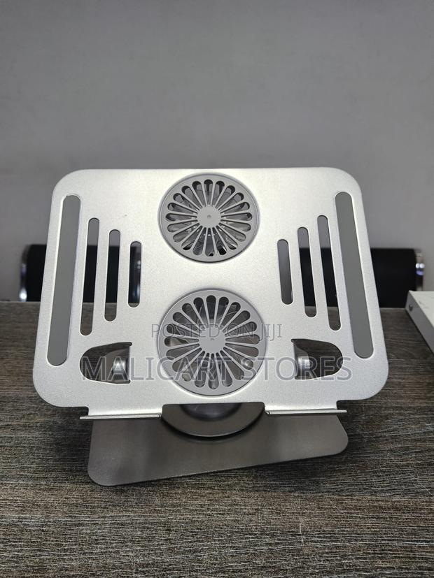 Laptop Stand With Dual-Fan and X360 Height Adjustable