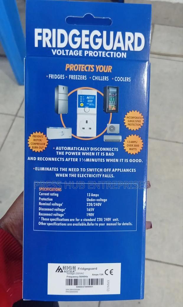 Fridge Guard Voltage Protection Device. * - main view