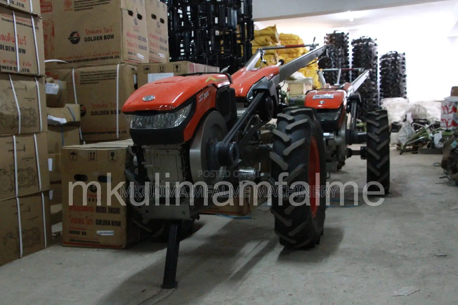 15.5hp Taji Walking Tractor Manual Start