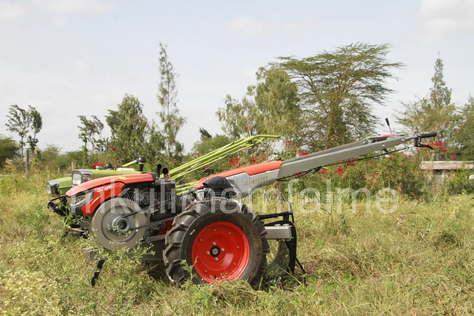15.5hp Taji Walking Tractor Manual Start