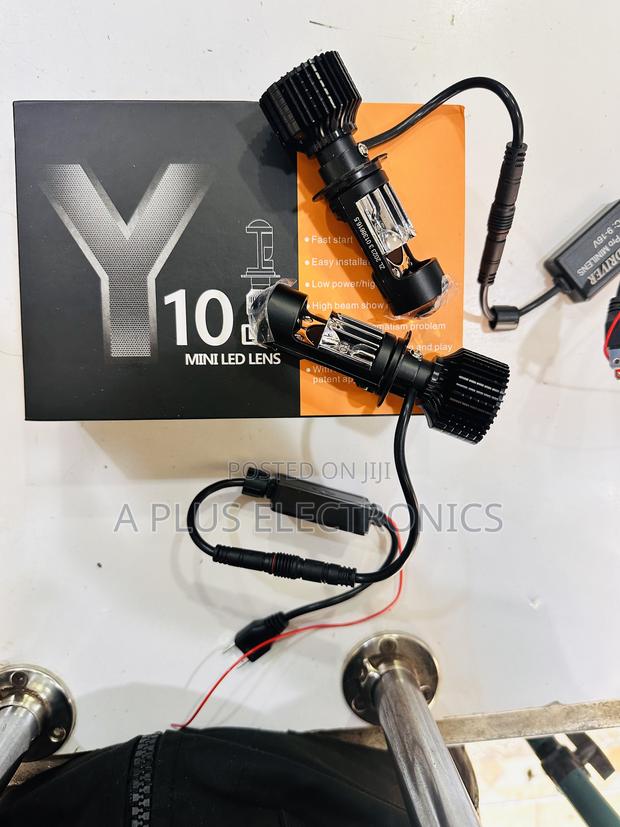 Y10 H7 Mini Projector Headlights – Durable, Energy Saving Design - thumbnail 2