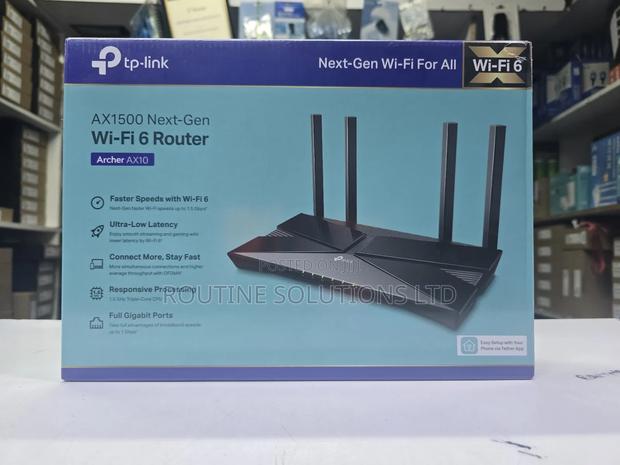 Tp-Link Ac1500 Next-Gen Wifi 6 Router Archer Ax10 - main view