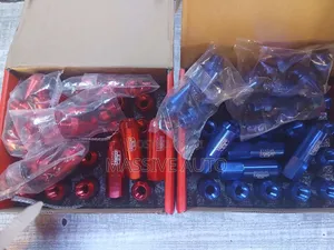 Red/Blue Colour X Box Bullet Nuts/ Bullet Nuts
