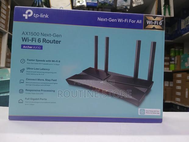 Tplink Archer Ax10 Wifi 6 Router - main view