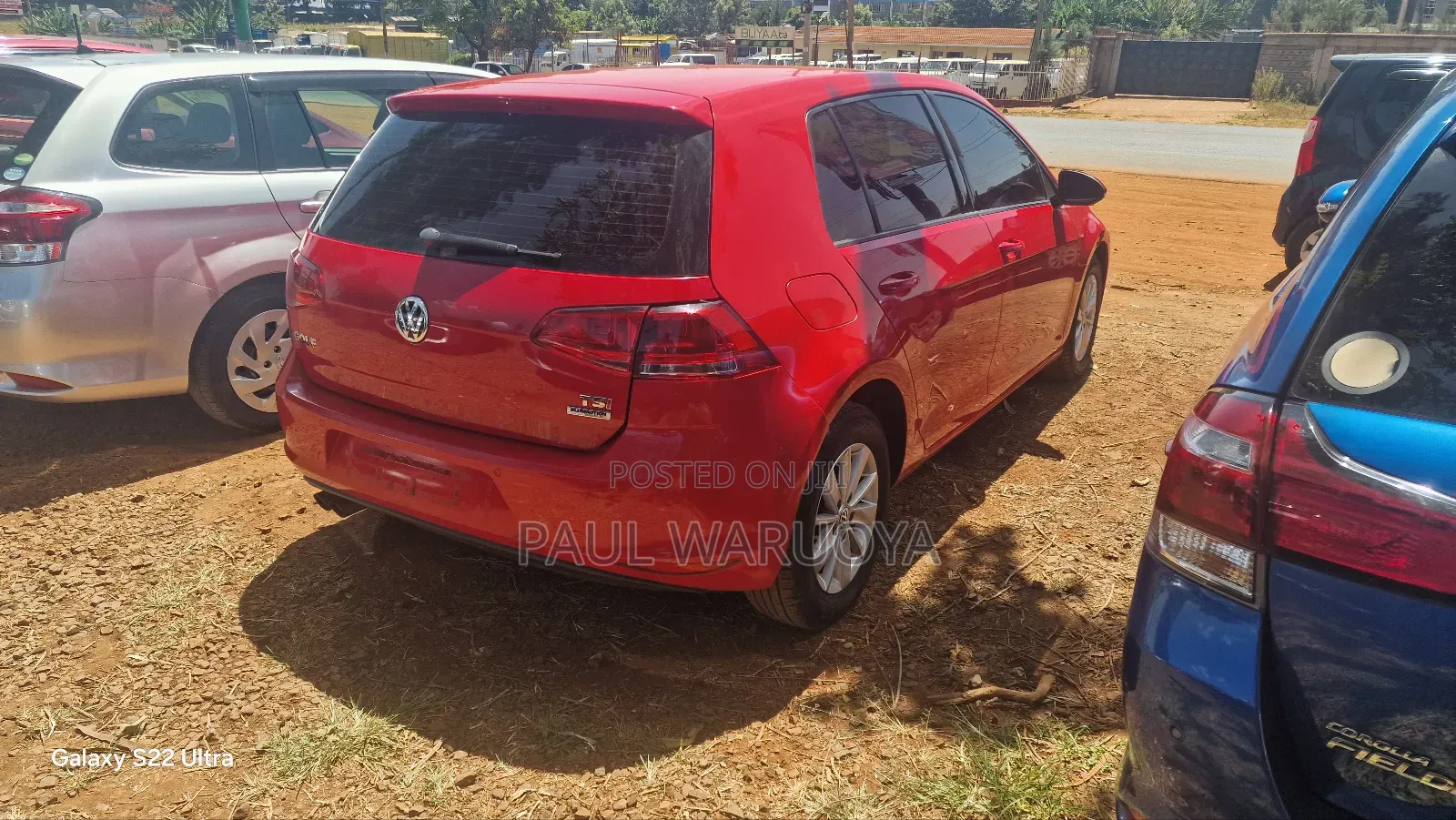 Volkswagen Golf TSI S 4-Door FWD 2017 Red