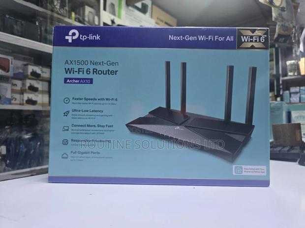 Tplink Ax1500 Wifi 6 Router Archer Ax10 Next-Gen Wifi for All