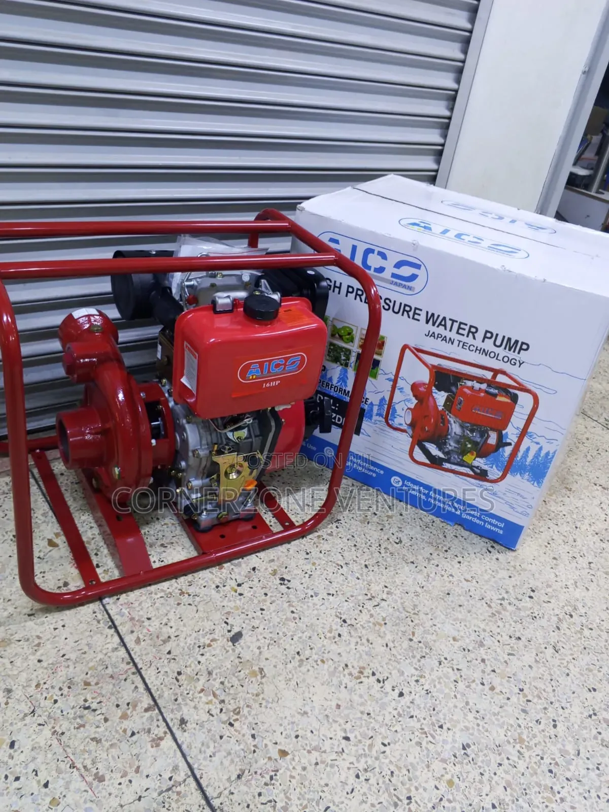 Aico 16hp Diesel High Pressure Water Pump/ 3" High Pressure Pump