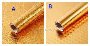 Gold Aluminium Foil /Kitchen Table Top Liner_ca - thumbnail 2