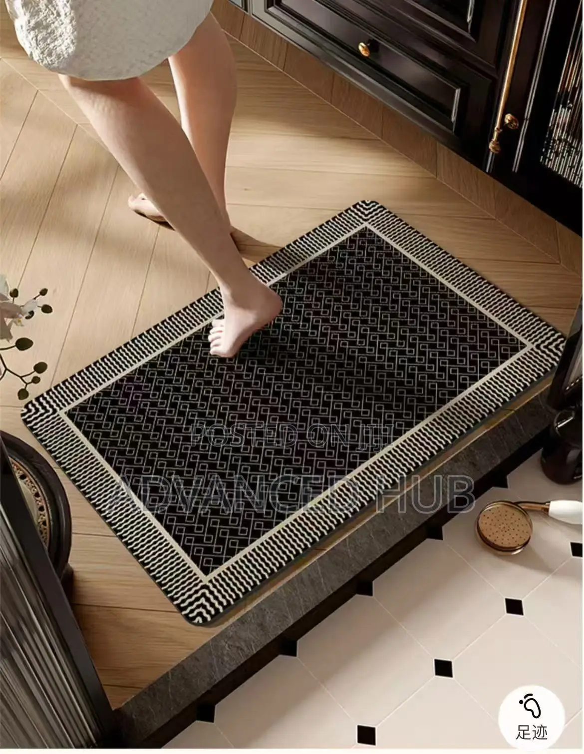 Big Size Absorbent Bathroom / Door Mat