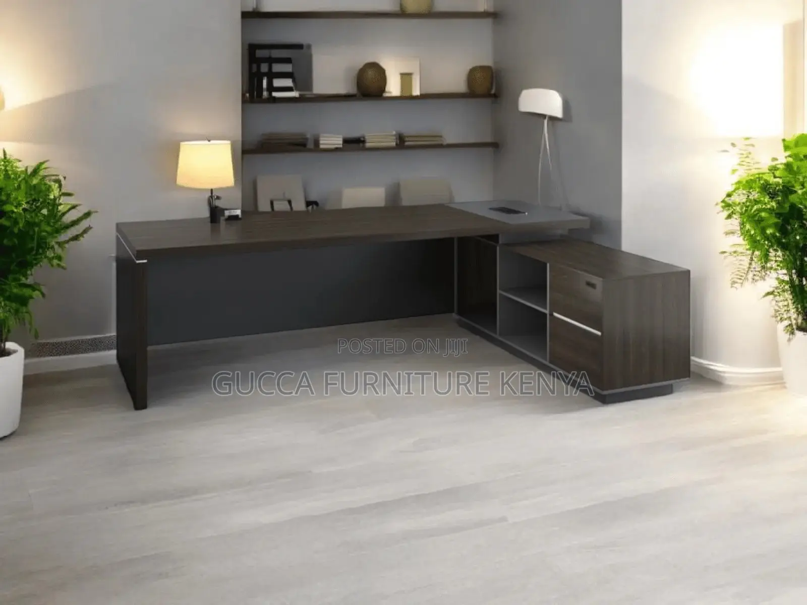 1.8m Executive Manager L-shaped Office Desk