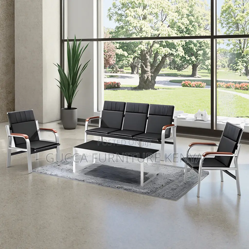 5-seater Office Reception Sofa Set