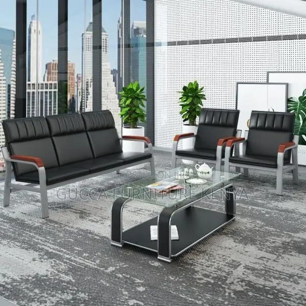 5-seater Office Reception Sofa Set