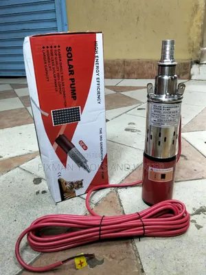 Deep Well New Solar Water Pump 250w 24v 50m Head 1500l/Hr