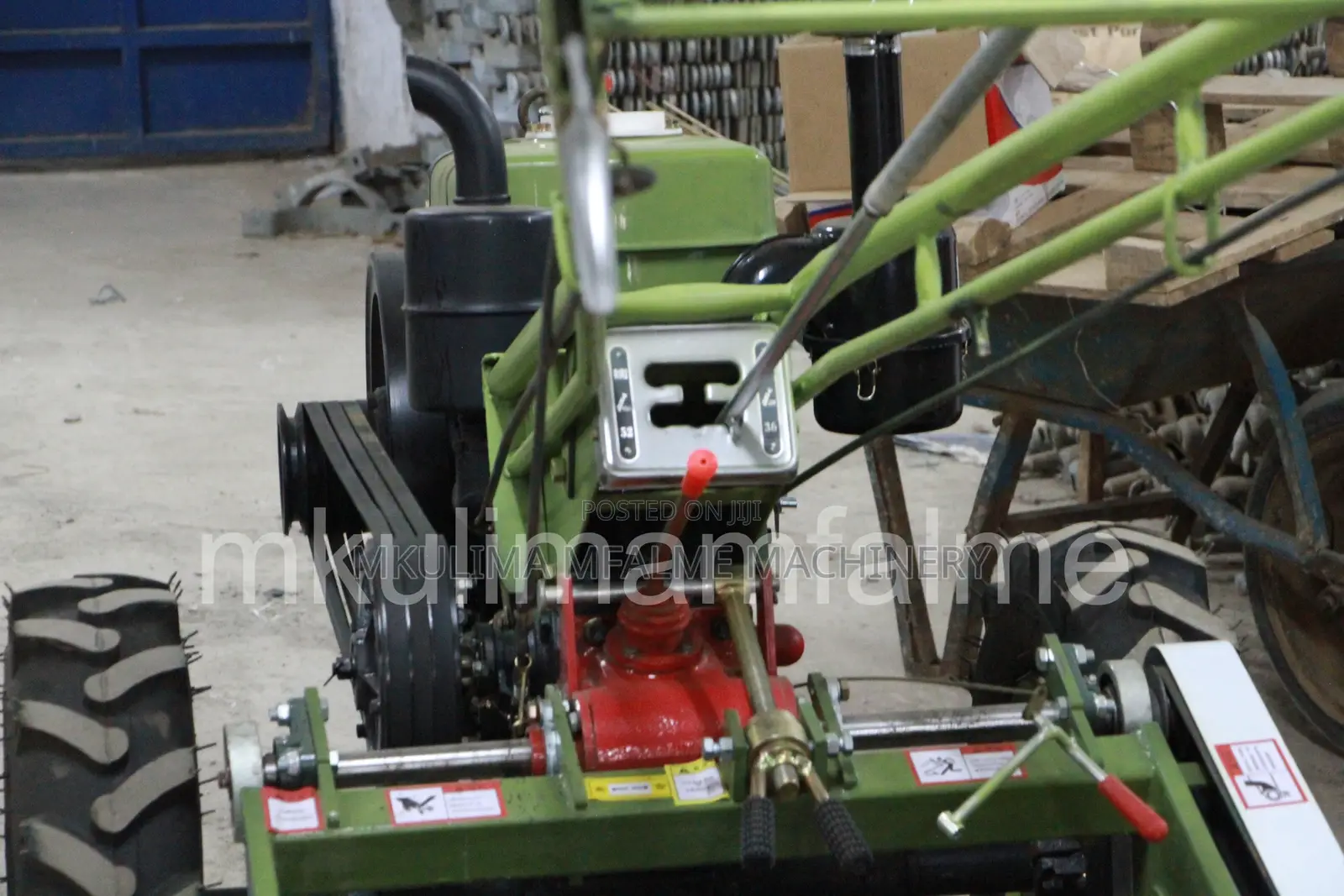 18 Hp Mfalme Walking Tractor Manual Start