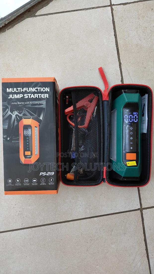 Ps-219 Jump Starter With Air Compressor