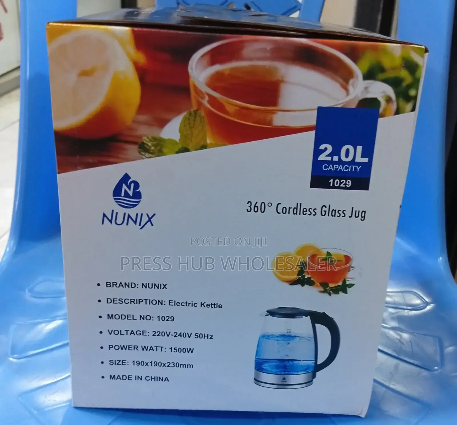 Nunix Ek-09 5.7l Electric Kettle.