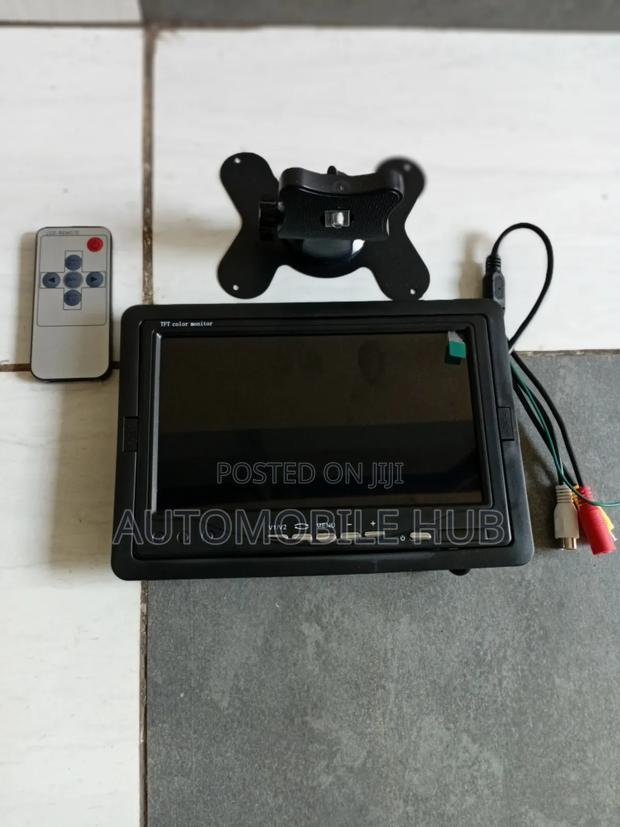 “7” TFT Car Dashboard Monitor – Touchscreen Display for All Vehicles