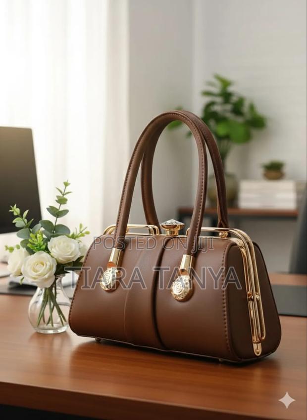 Small Brown Hand Bag - thumbnail 2