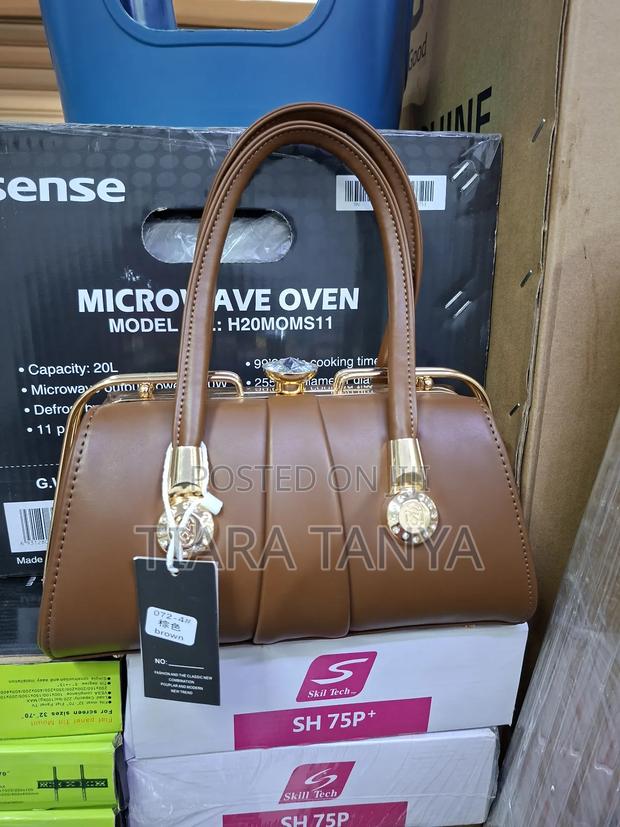 Small Brown Hand Bag - thumbnail 3