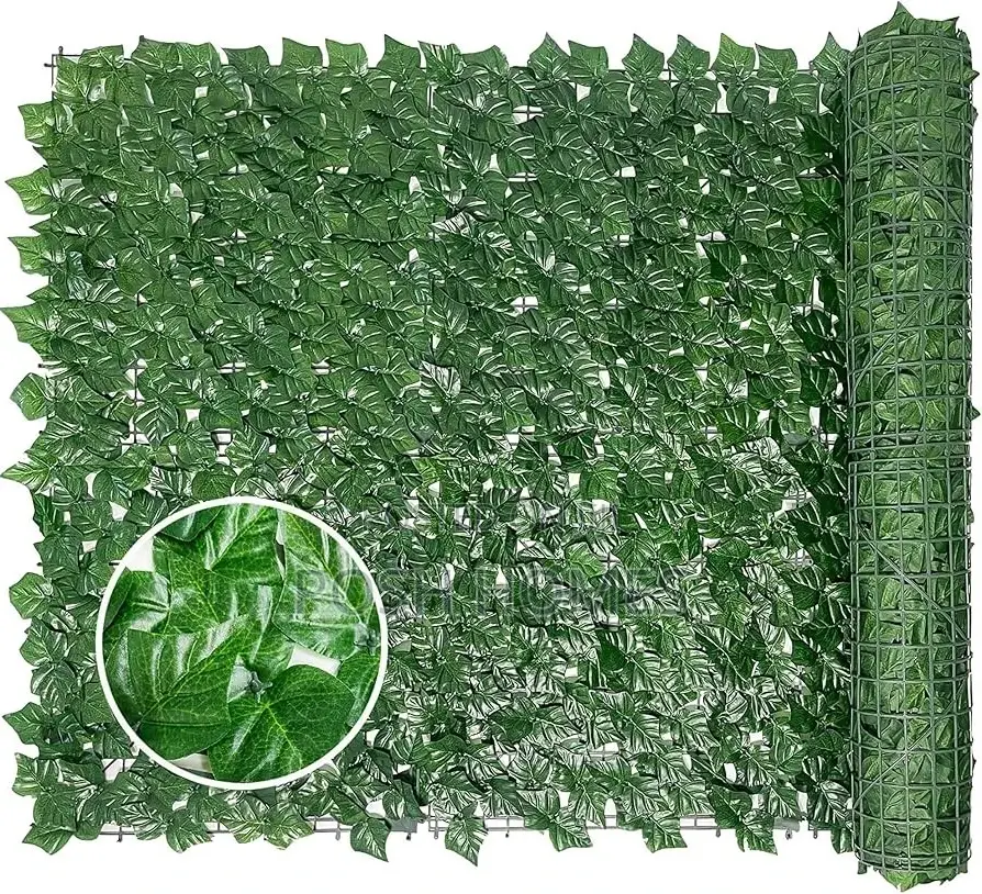 Plastic Leaf Mesh Artificial Fence