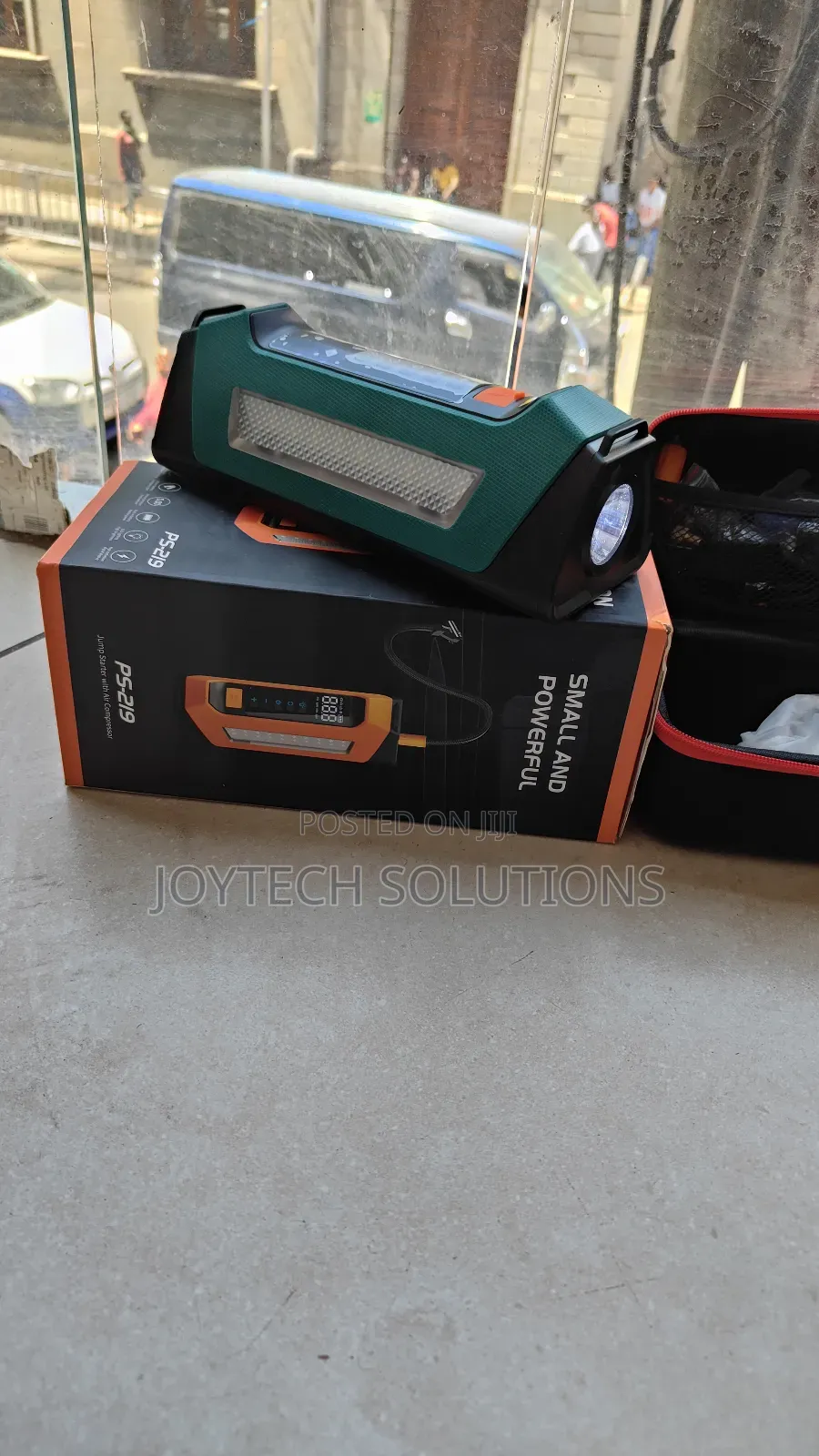Portable Multifunction Jump Starter With Car Inflator