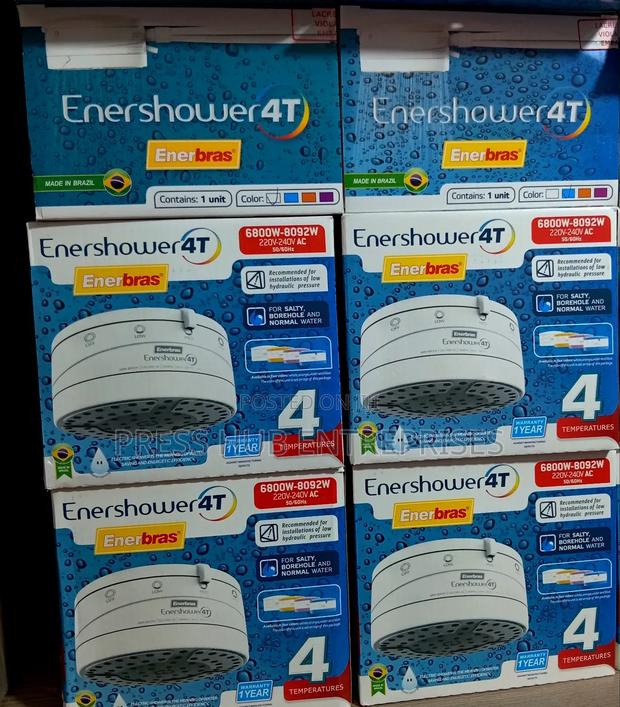 Enerbras Enershower 4t Instant Shower Water Heater.