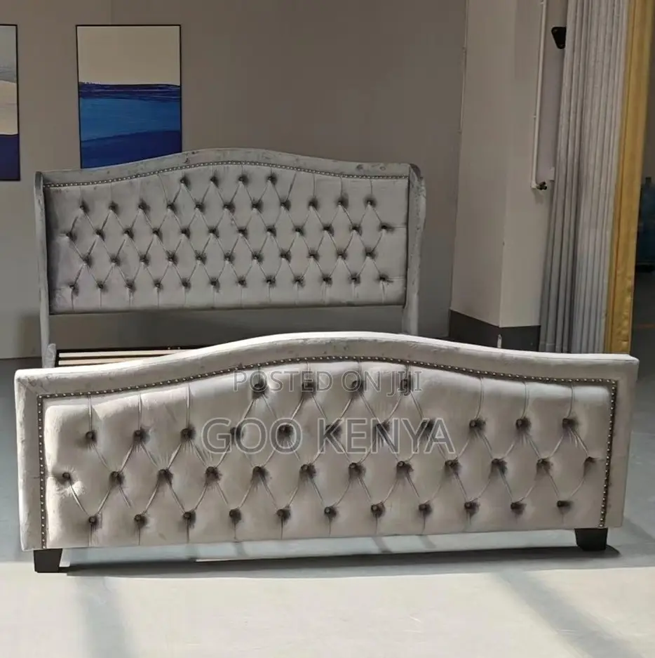 Home Bed; Comfortable Fabric Bed Frame For Home