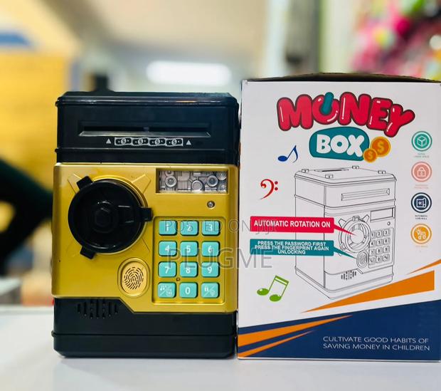 Electronic Kids Money Box Savings Box With Fingerprint Sensor