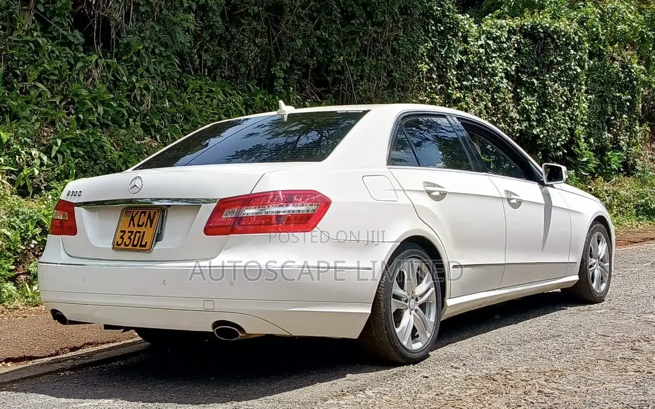 Mercedes-Benz E300 2010 White