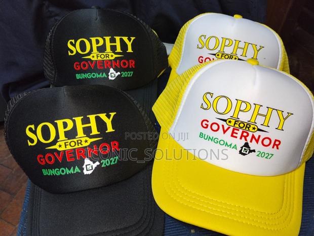 Branded Campaign Trucker Caps - main view