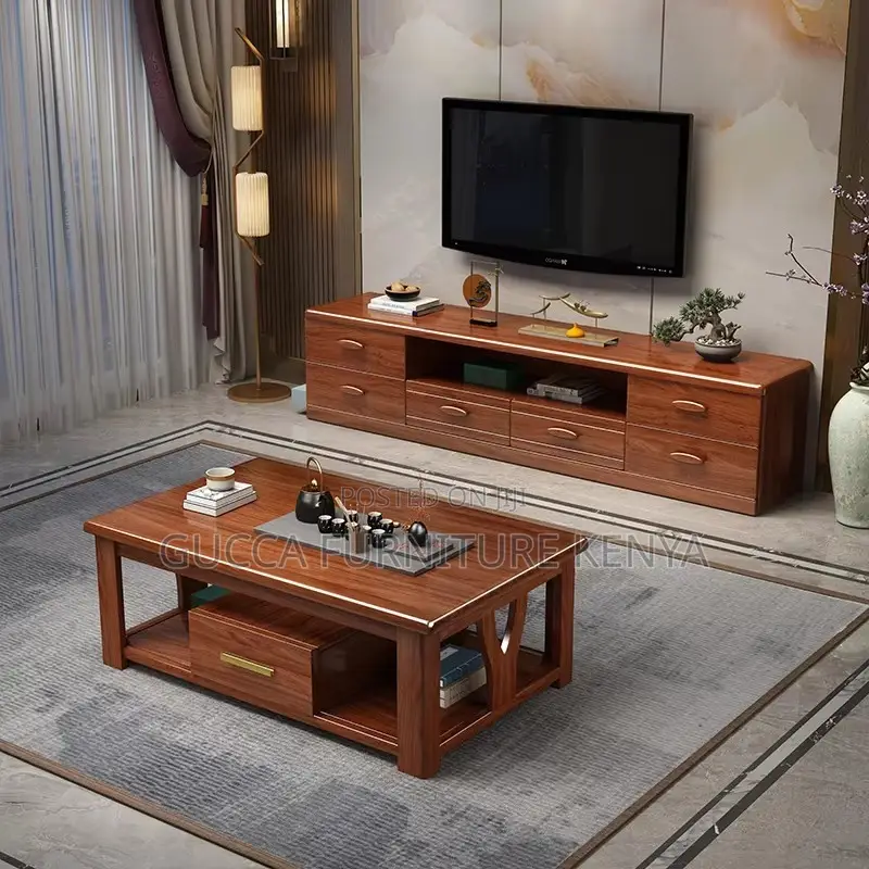 1.2m Mahogany Executive Office Coffee Table