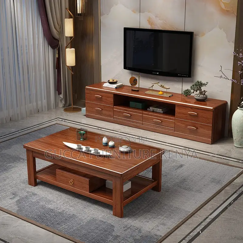 1.2m Mahogany Executive Office Coffee Table