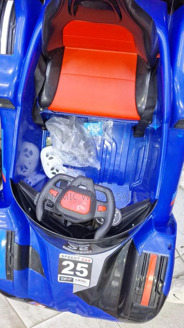 Kid's Electric Blue Beast Ride -on Car - main view