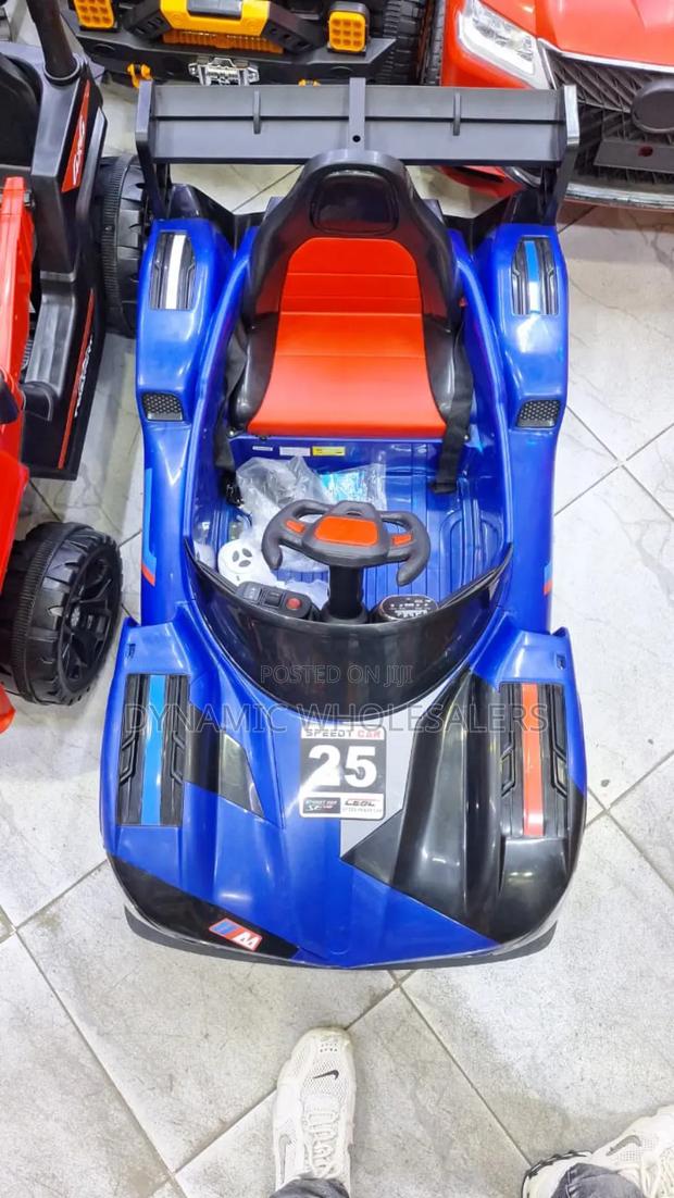 Kid's Electric Blue Beast Ride -on Car - thumbnail 3