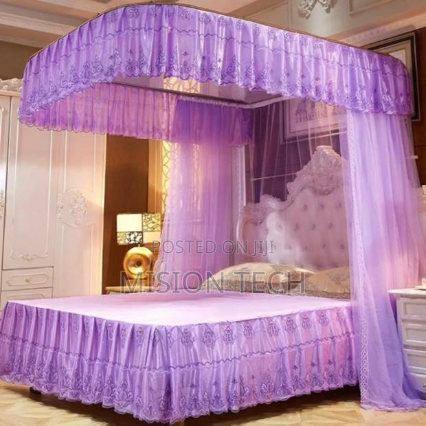 Two Stand Mosquito Net With Sliding Rail* 
