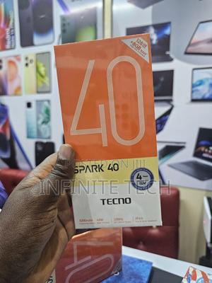 New Tecno Spark 40 128 GB Black - main view